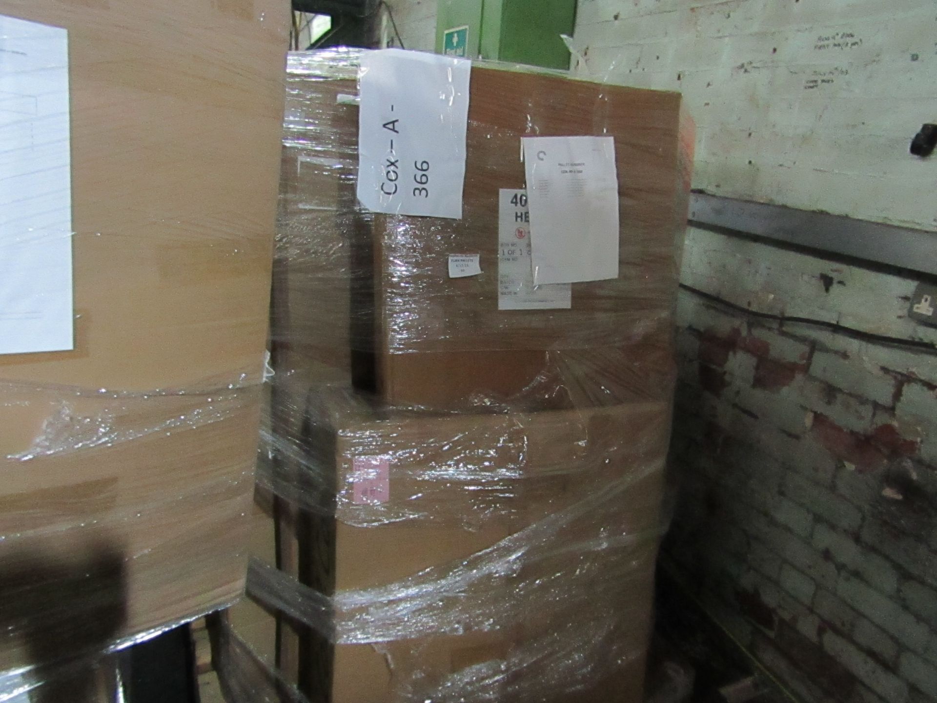 Mixed pallet of Cox & Cox customer returns to include 7 items of stock with a total RRP of