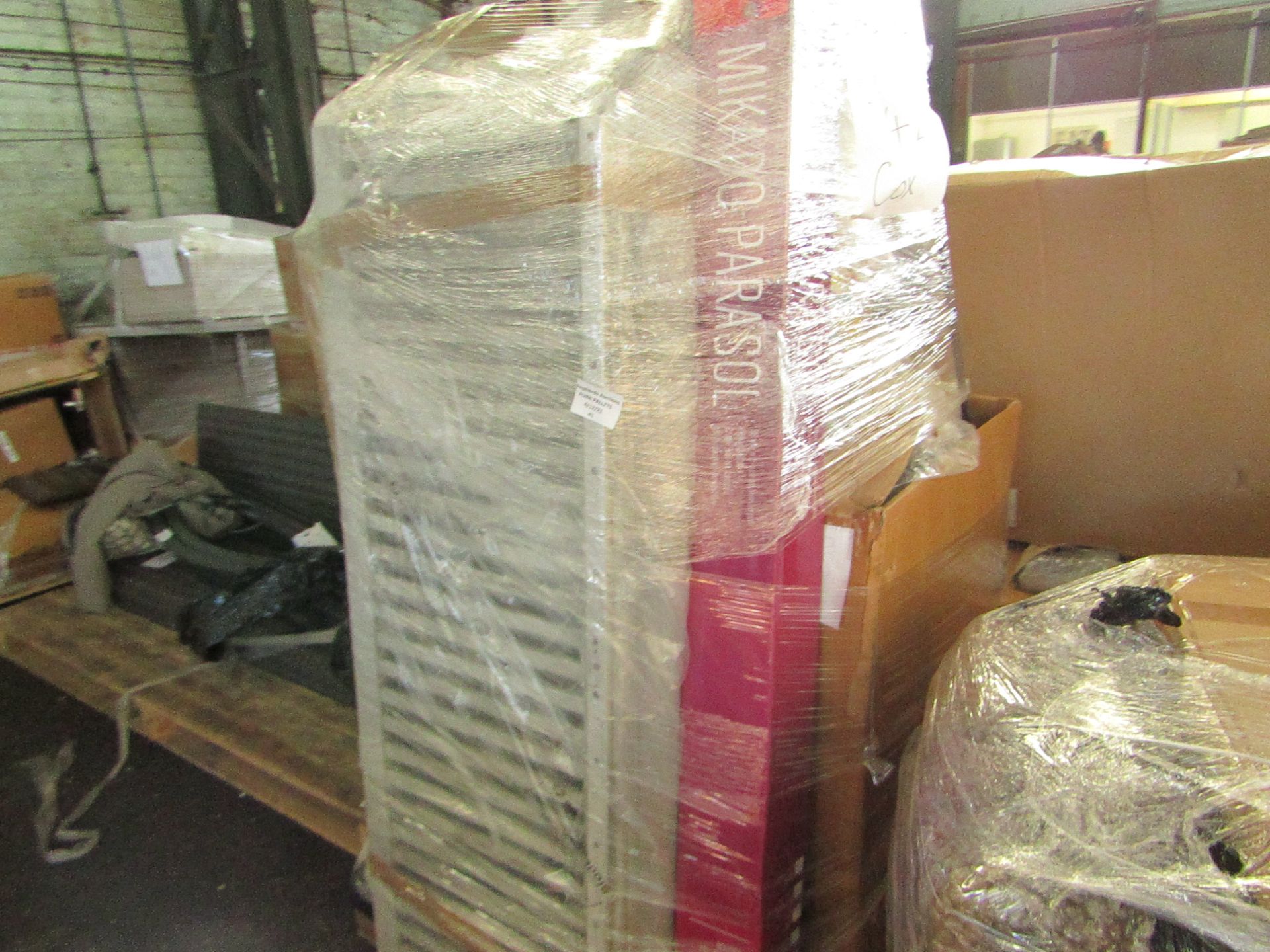 | 1X | PALLET OF FAULTY / MISSING PARTS / DAMAGED CUSTOMER RETURNS COX & COX STOCK UNMANIFESTED |