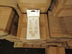 50 BOXES OF 24 PCKS OF TABLE NUMBERS.NEW & PACKAGED