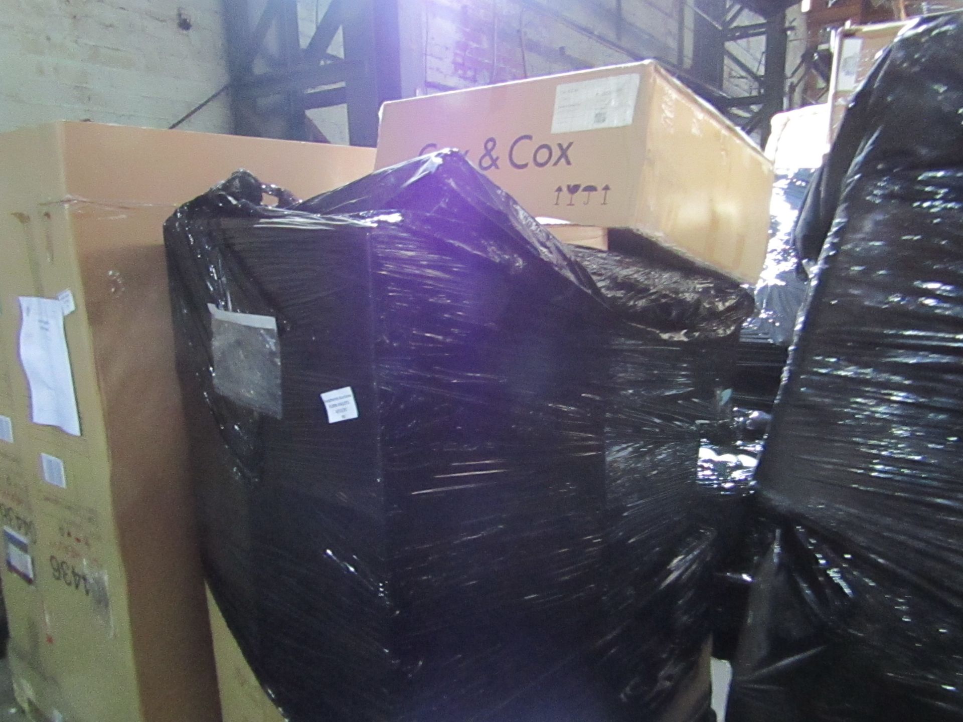 | 1X | PALLET OF FAULTY / MISSING PARTS / DAMAGED CUSTOMER RETURNS COX & COX STOCK UNMANIFESTED |