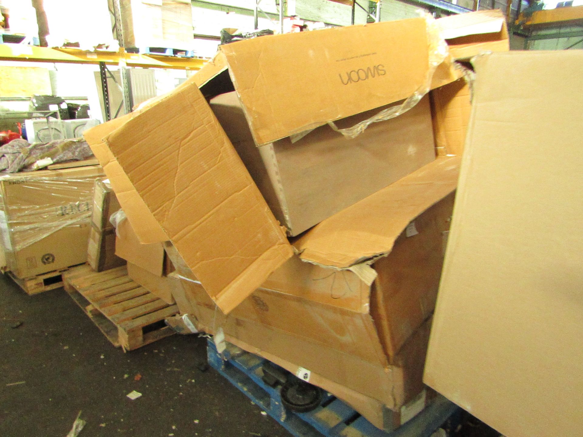 | 1X | PALLET OF FAULTY / MISSING PARTS / DAMAGED CUSTOMER RETURNS SWOON STOCK UNMANIFESTED | PALLET