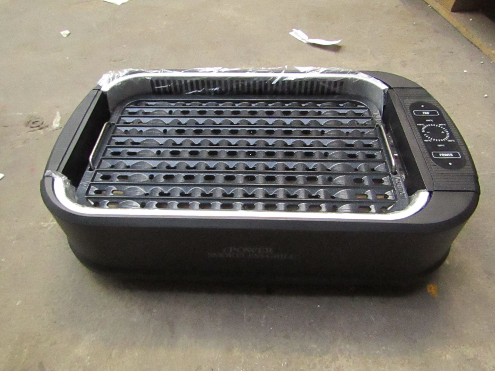 | 1X | POWER SMOKELESS GRILL BASIC | THIS ITEM HAS BEEN PROFESSIONALLY REFURBISHED AND REBOXED | RRP