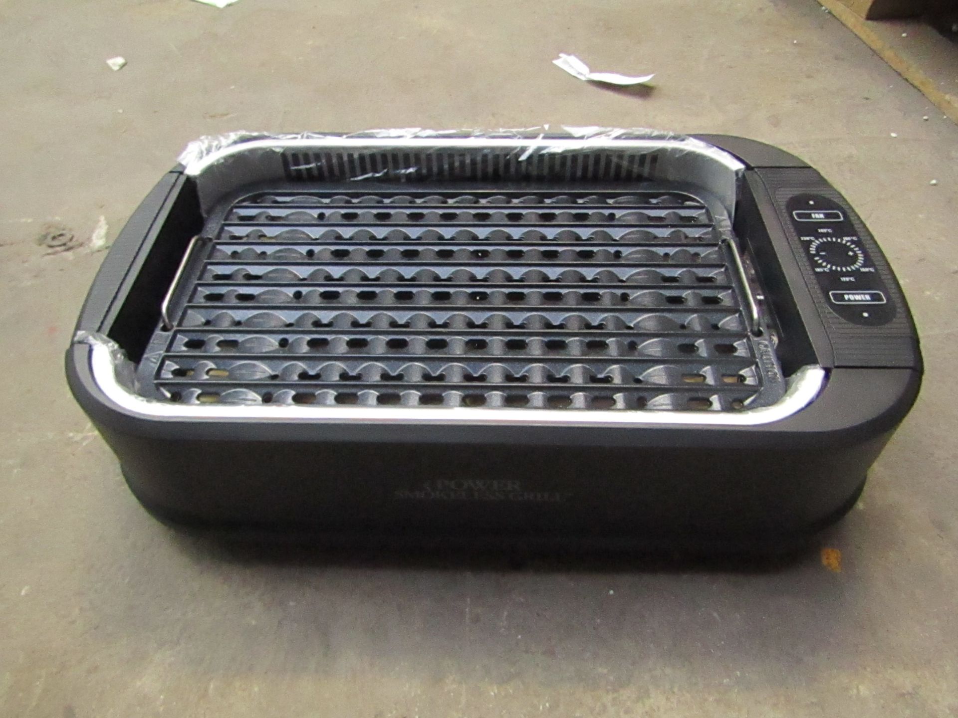 | 1X | POWER SMOKELESS GRILL BASIC | THIS ITEM HAS BEEN PROFESSIONALLY REFURBISHED AND REBOXED | RRP