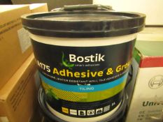 3x Bostik - A175 Adhesive & Grout - 5L - Unused.