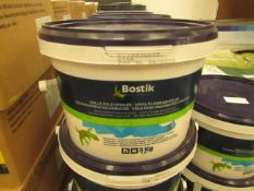 4x Bostik - Vinyl Floor Adhesive - 3KG - Unused.