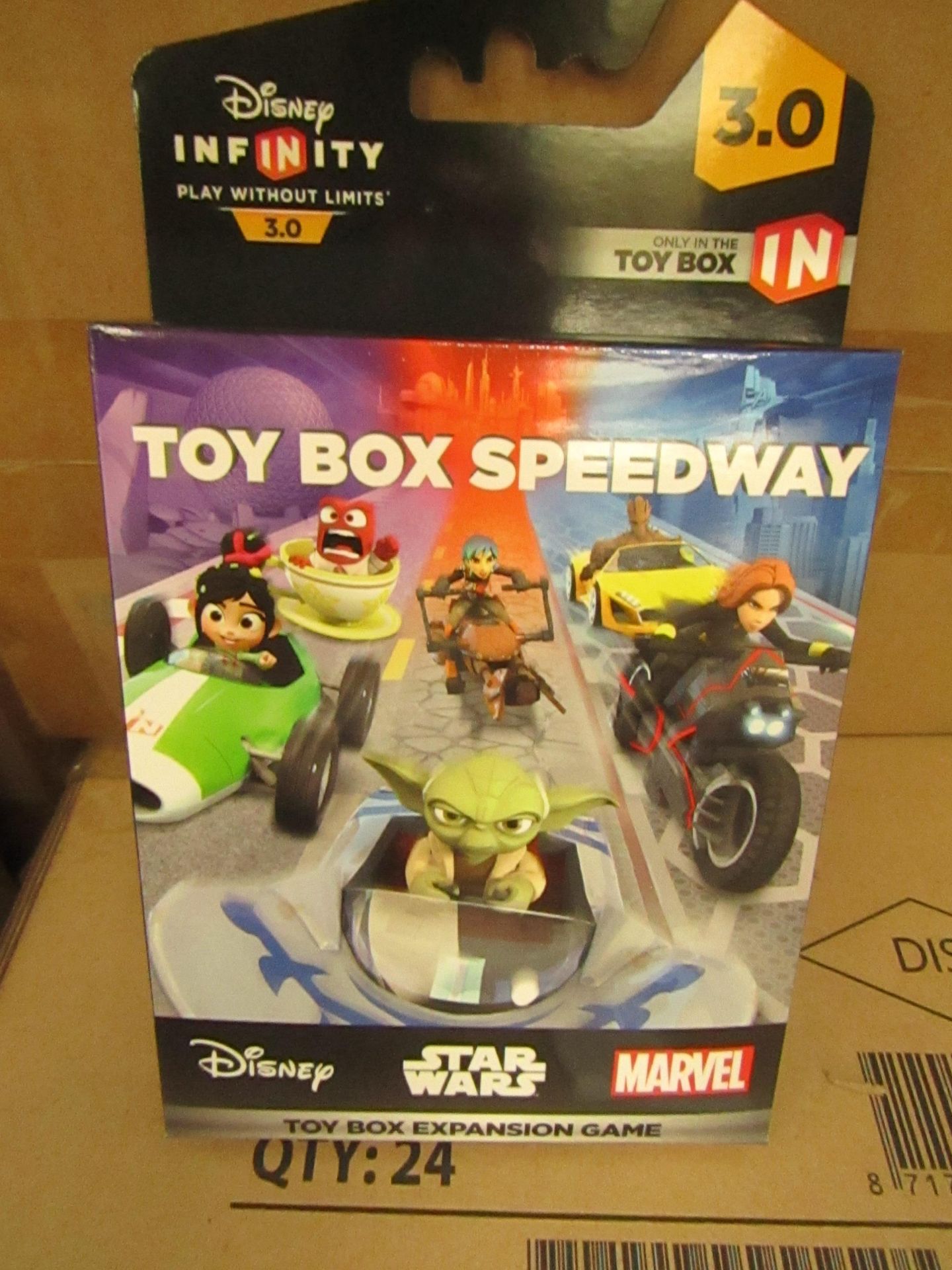 12x Disney - Infinity Toy Box Expansion Game - All Unused & Boxed.