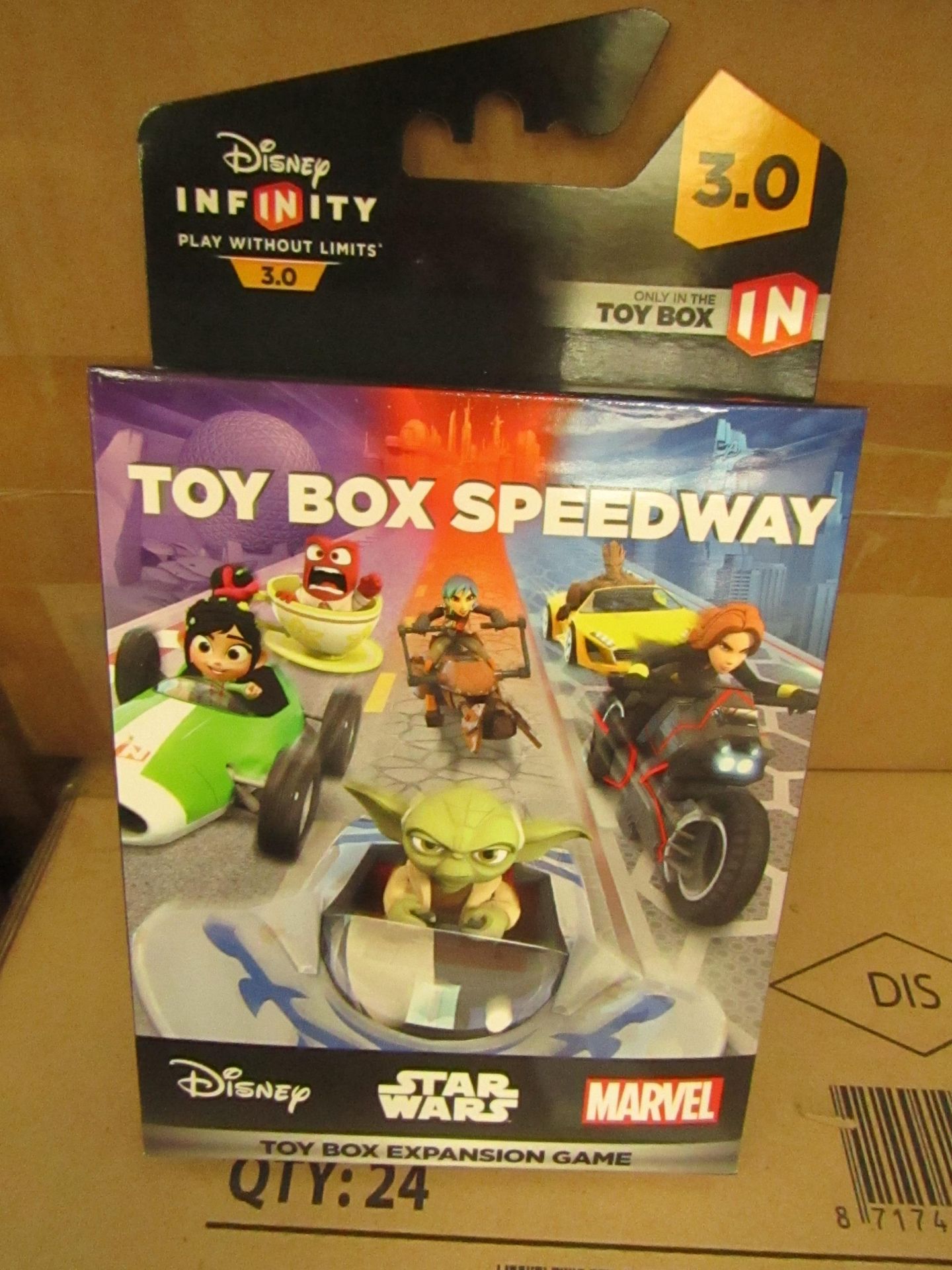 12x Disney - Infinity Toy Box Expansion Game - All Unused & Boxed.