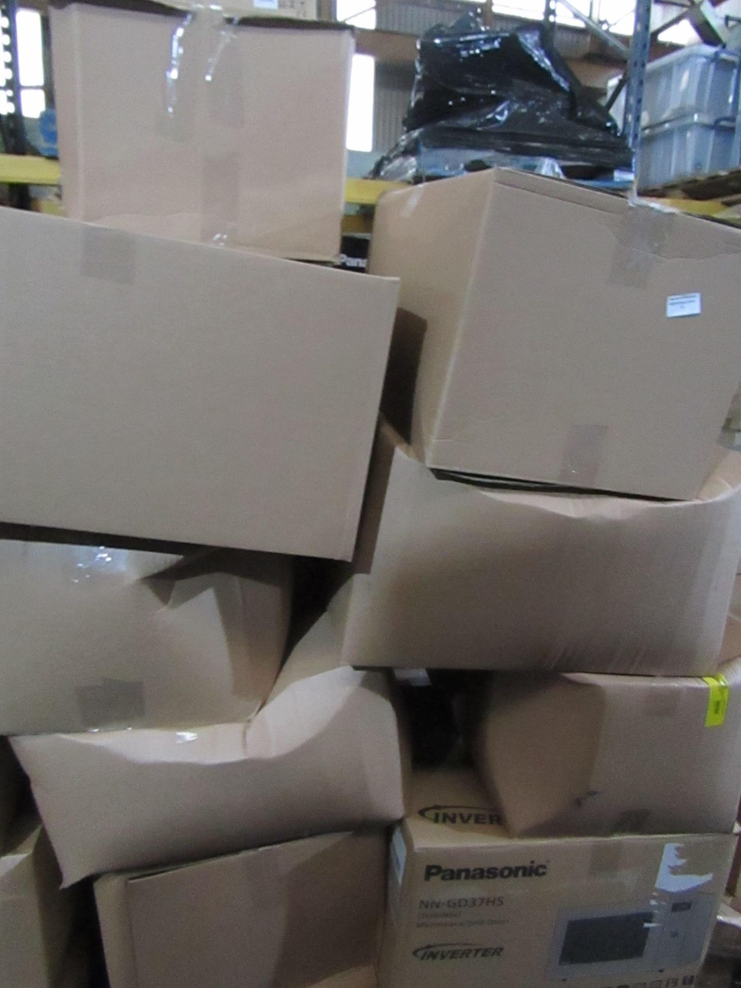 | 1X | PALLET OF APPROX 26 MICROWAVES | UNCHECKED & BOXED | RRP ?- | TOTAL RRP ?- | LOAD REF ASD-