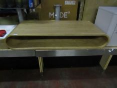 1 x Made.com Hooper Storage Coffee Table Natural Ash RRP œ179 SKU MAD-AP-CTBHNLY01ZAS-UK TOTAL RRP