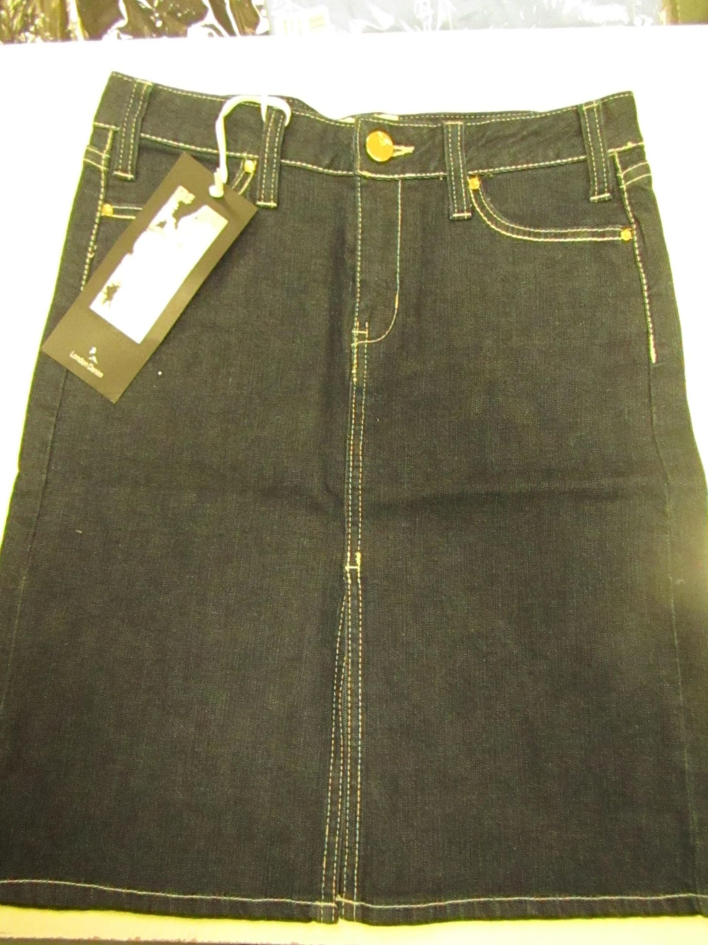 London Denim Mini Skirt W31 New & Packaged