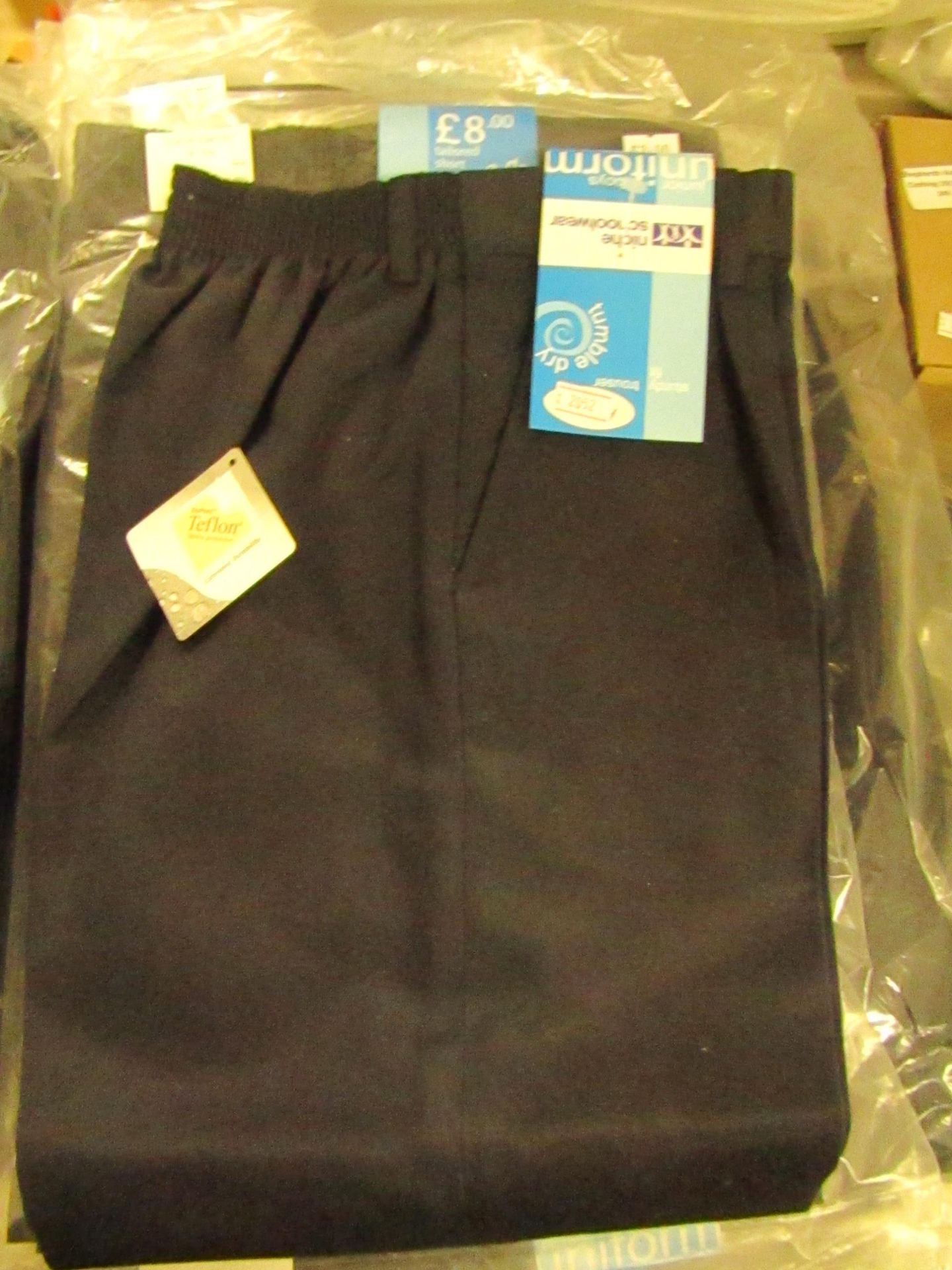 National Schoolwear Black School Pants Age 10yrs New & Packaged