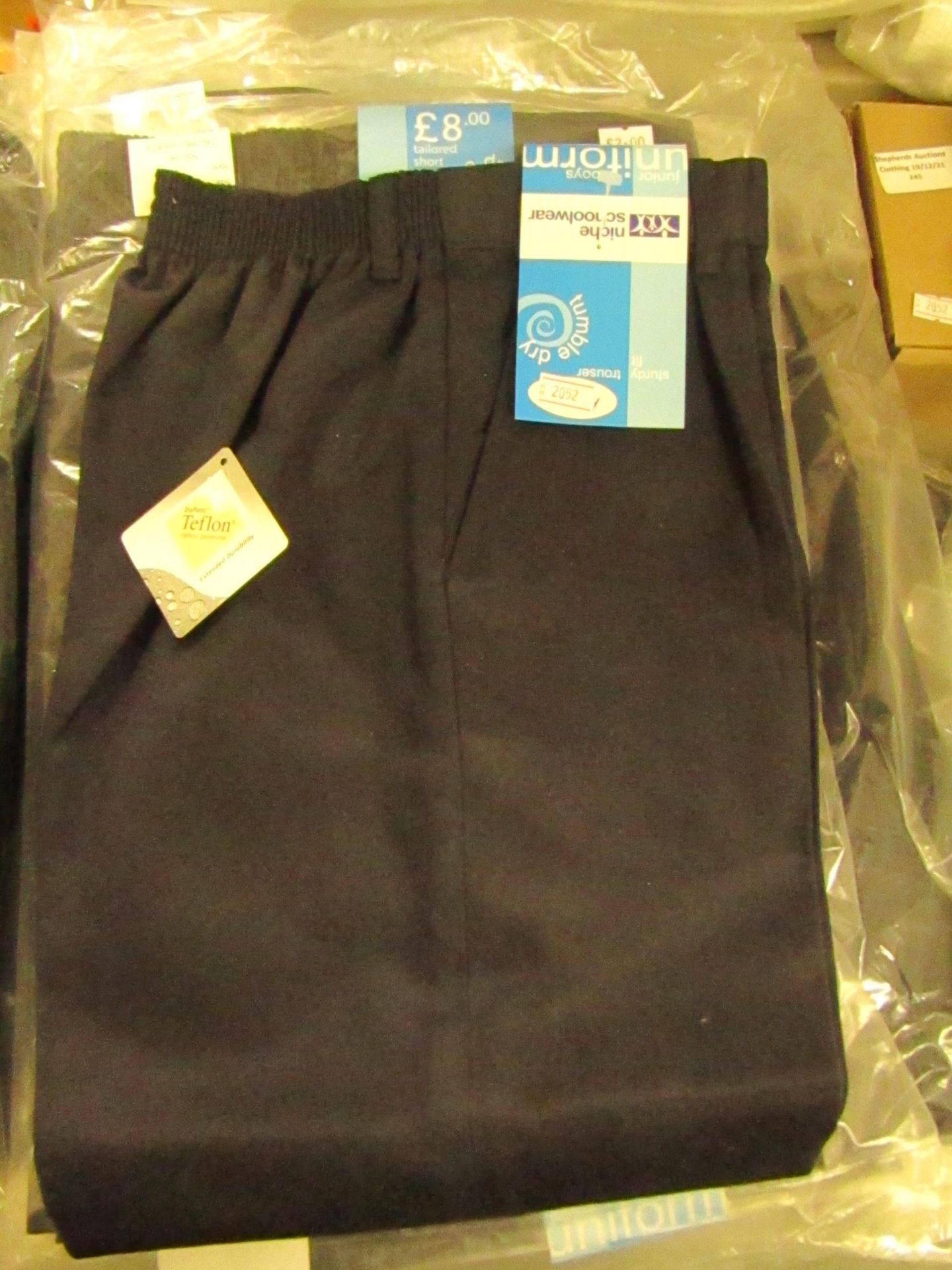 National Schoolwear Black School Pants Age 10yrs New & Packaged