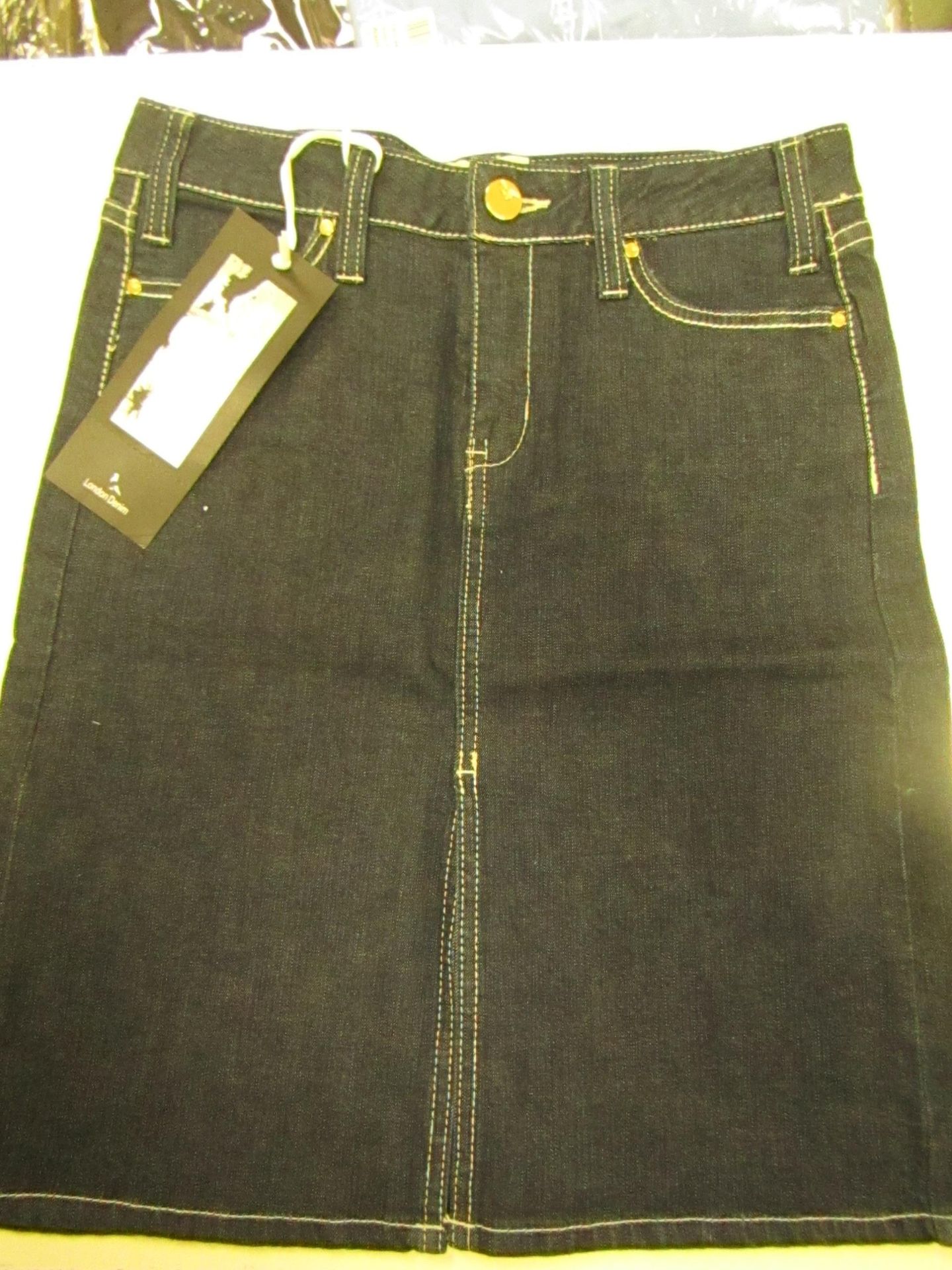 London Denim Mini Skirt W31 New & Packaged