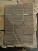 10x Boxes of 12 Vitra Sahara Mocha Mosaic 470x470mm tiles, brand new. Total RRP ?34.99 per box,