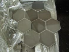 10x Packs of 50 150x173 Savoy Caraway Gloss Hexagon SAV04A, AAH150SAV04A050, brand new.RRP ?50 a