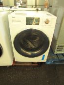 Haier HW100-814876N 10KG washing machine, Powers on and Spins, we have not checked this any