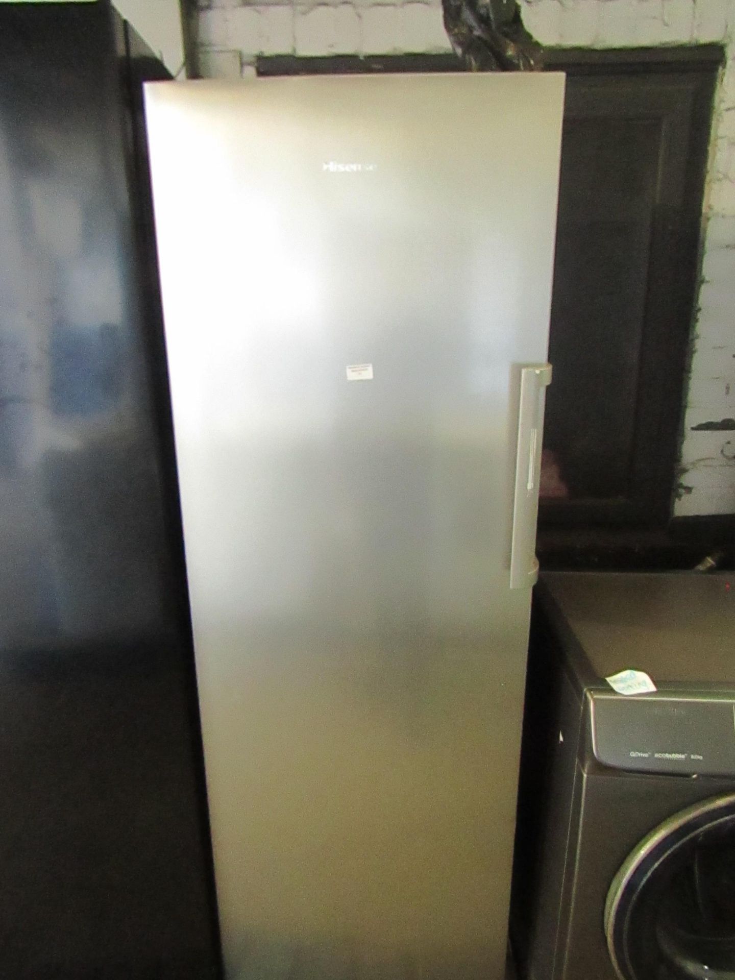 Hisense Forst Free Tall Stainless Steel Fridge - Model: RL423N4AC11 - Vendor Suggests Item Is