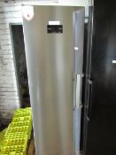 Sharp Free Standing Stainless Steel Freezer, Vendor Suggests Item Is Working, Good Condition,