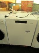 Hisence HS661C60WUK Dish Washer. Powers on but unable to test for any other functions