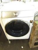Samsung eco bubble WW90M741NOR smart washing machine, Powers on and spins but we have not tried