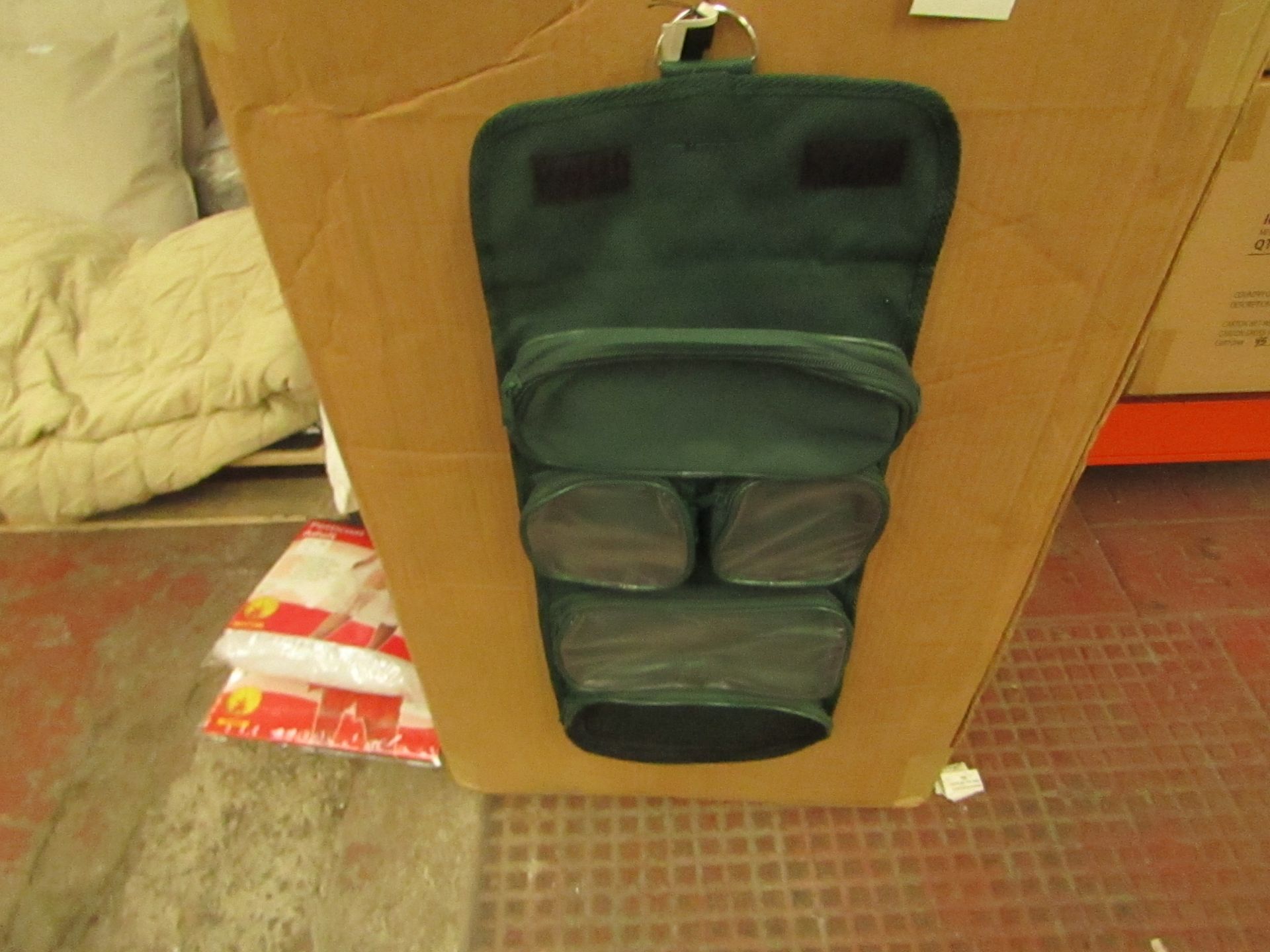 5x Vaggio - Designer Mens Army Wash Bag ( Camo Green ) - Unused & Packaged.