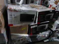 | 1X | PALLET OF 15 X TOSHIBA, BREVILLE & NON ORIGINAL BOXED, | UNCHECKED & BOXED | NO ONLINE RESALE