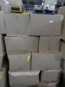| 1X | PALLET OF APPROX 25 MICROWAVES IN UNBRANDED BOXES BRAND TYPICALLY INCLUDE TOSHIBA, BREVILLE