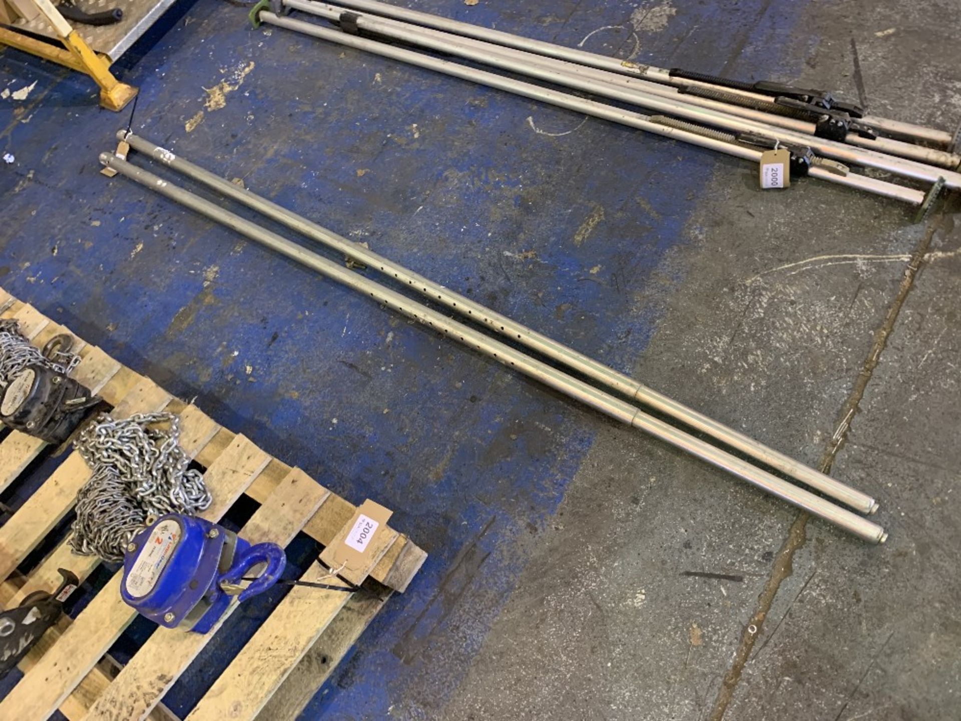 (2) Aluminium Trailer Load Support - Image 2 of 2