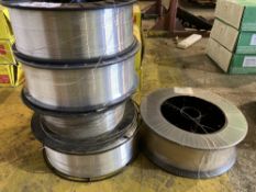 (5) Spools of various model SIF MIG welding wire