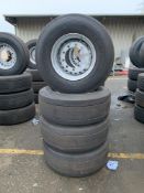 (4) Goodyear Fuelmax THL tyres & (4) Sudrad Steel Wheels