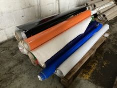 Mixed Pallet of Vinyls in various widths & colours
