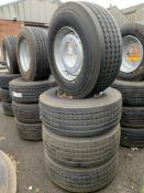 (4) GT GT978+ tyres & (4) TIA Steel Wheels