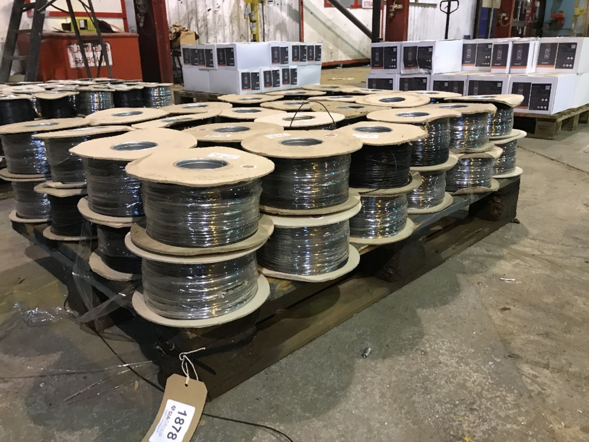 Approximately (48) Spools of 500 Metre Various Size and Colour S1209B Thin Wall Electrical Cable - Image 2 of 4