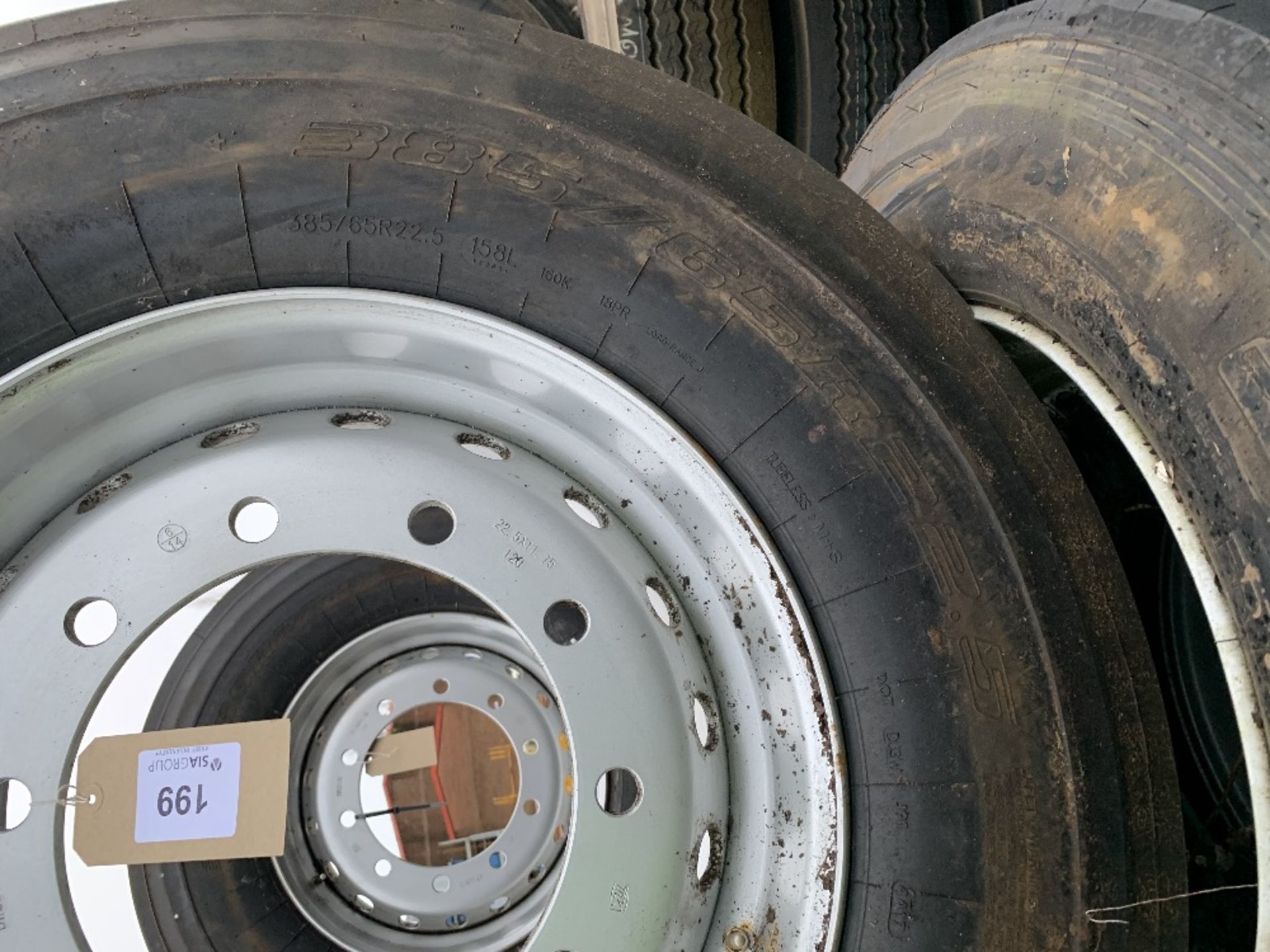 (4) GT GT978+ tyres & (4) TIA Steel Wheels - Image 2 of 3
