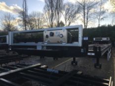 13.6M Straight Frame Double Deck wedge van chassis