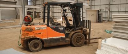 Doosan G55C-7 Gas Powered Forklift