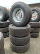 (4) Goodyear Fuelmax THL tyres & (4) Sudrad Steel Wheels