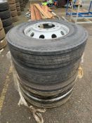 (4) Goodyear Marathon Tyres & (4) Accuride Steel Wheels