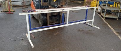 (2) Steel Fabricated Trestles