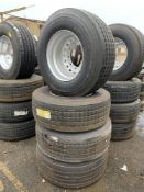 (4) GT GT978+ tyres & (4) TIA Steel Wheels