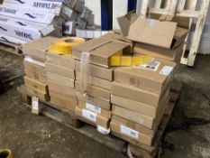 Mixed Pallet of 3M Reflective Tape & Adhesive Squares in Yellow & White
