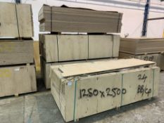 Quantity of Birch Plywood