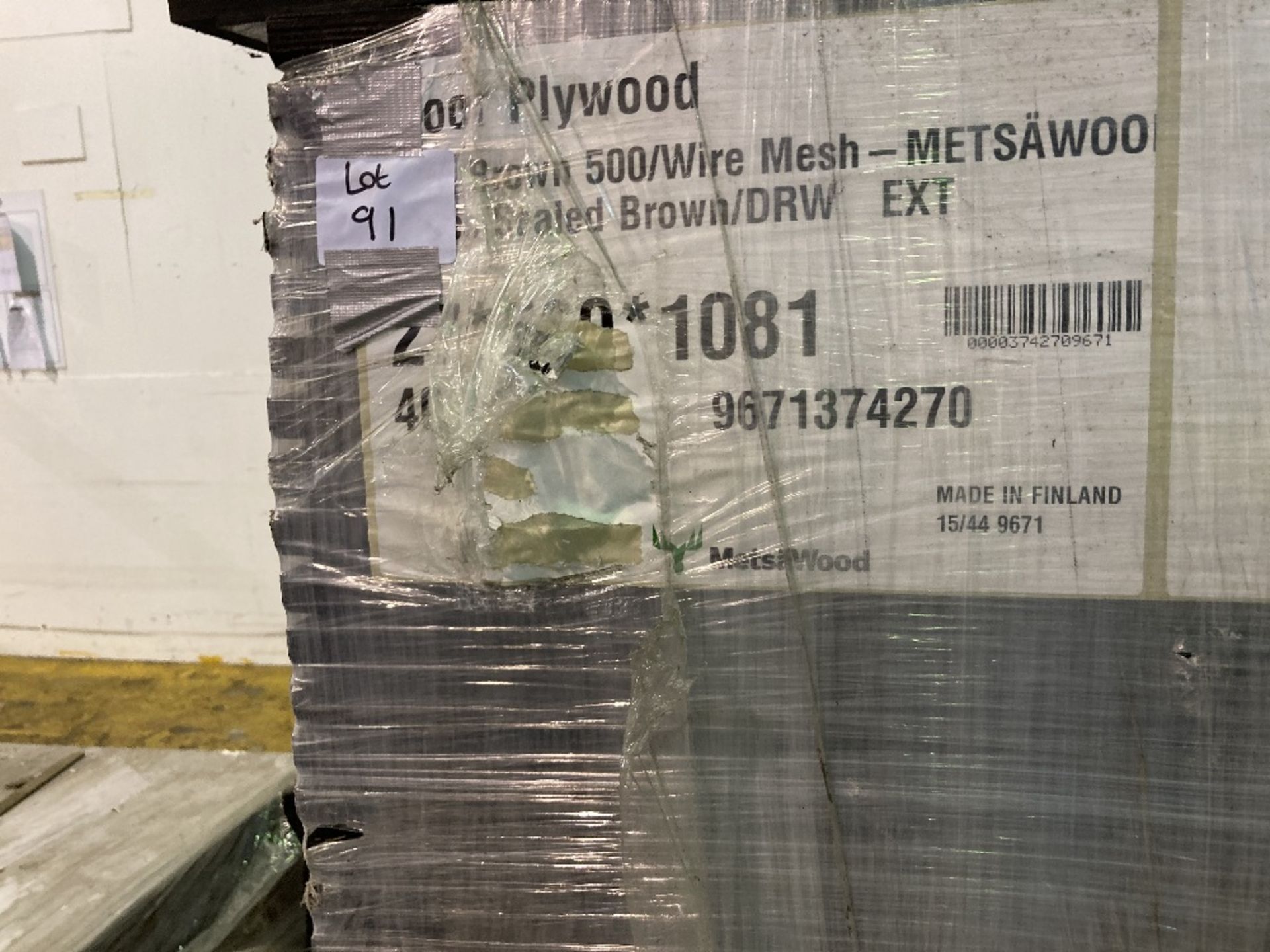 (3) Packs of Metsawood Plywood - Image 4 of 6