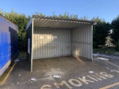 Smoking shelter unit