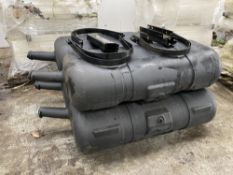 (4) Double Entry Plastic Fuel Tanks