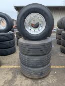 (4) Goodyear KMAX THL tyres & (4) Alcoa LVLONE Highly Polished Alumnium Wheels