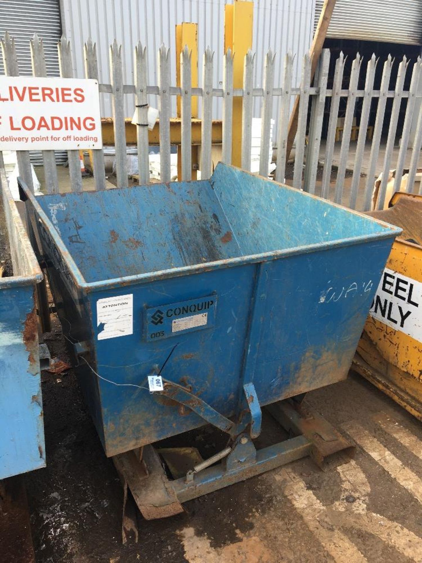 Conquip 1200L Tipping Skip