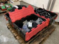 Pallet of Ducting & Electrical Components