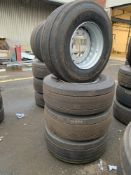 (4)Goodyear Fuelmax THL tyres & (4) Sudrad Steel Wheels