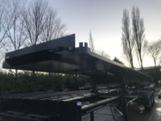 13.6M Straight Frame Double Deck wedge van chassis